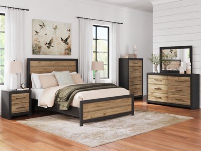 Vertani Queen Panel Bed, Dresser and Mirror - Image 12
