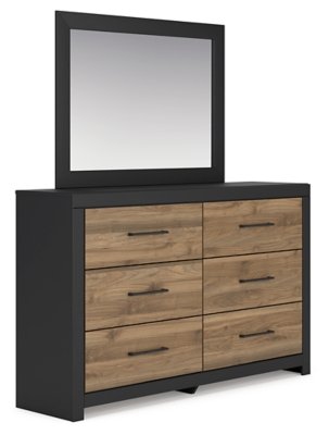 Vertani Queen Panel Bed, Dresser and Mirror - Image 3