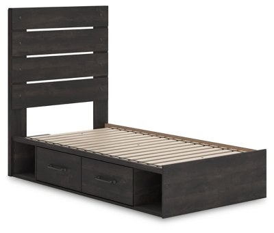 Granaport Twin Panel Storage Bed - Image 3