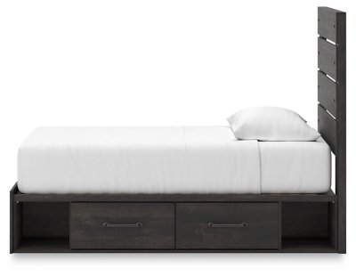 Granaport Twin Panel Bed with Storage - Image 7