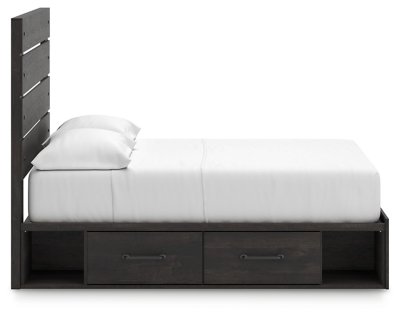 Granaport Full Panel Bed with Storage - Image 9