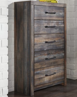 Drystan Twin Panel Bed with Storage, Dresser, Mirror and Chest - Image 13