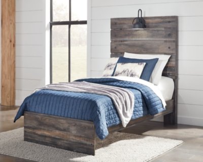 Drystan Twin Panel Bed, Dresser and Nightstand - Image 17