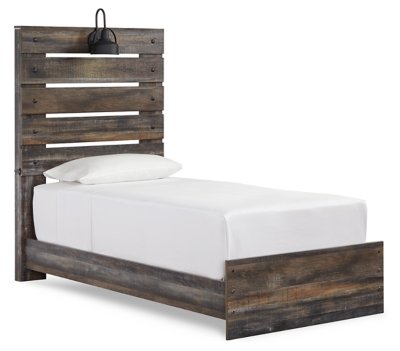 Drystan Twin Panel Bed, Dresser and Nightstand - Image 5