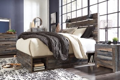 Drystan Queen Panel Bed with 4 Storage Drawers - Image 4