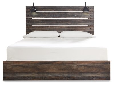 Drystan King Panel Bed, Dresser, Mirror, and Nightstand - Image 5