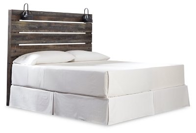 Drystan King Panel Headboard with Metal Frame, Dresser, Mirror, and Nightstand - Image 4