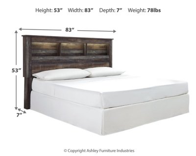 Drystan King/California King Bookcase Headboard - Image 5