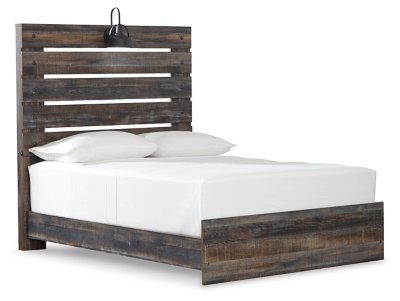 Drystan Full Panel Bed, Dresser, Mirror, and Nightstand - Image 3