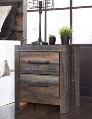 Drystan Queen Bookcase Bed, Dresser, Mirror and Nightstand - Image 9