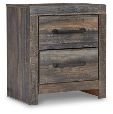 Drystan Queen Panel Bed with Mirrored Dresser and Nightstand - Image 5