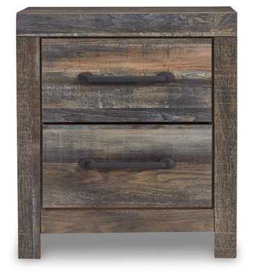 Drystan Queen Bookcase Bed, Dresser, Mirror and Nightstand - Image 4