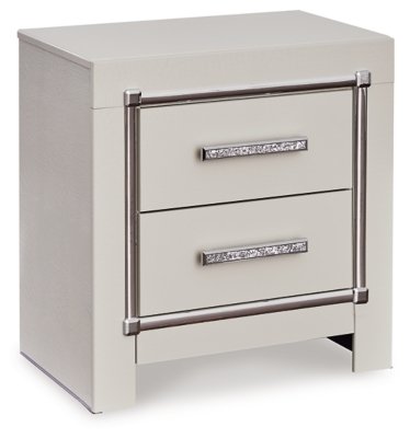 Zyniden Queen Upholstered Panel Bed, Dresser, Mirror, Chest and 2 Nightstands - Image 10