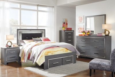 Lodanna Full Panel Bed with 2 Storage Drawers - Image 9
