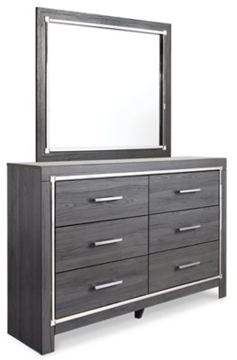 Lodanna King Upholstered Storage Bed, Dresser, Mirror, Chest, and Nightstand - Image 4