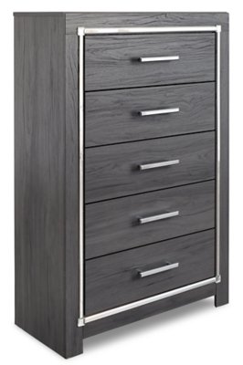 Lodanna King Upholstered Storage Bed, Dresser, Mirror, Chest, and Nightstand - Image 5