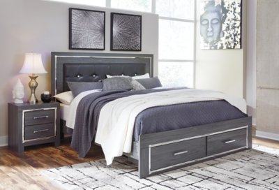 Lodanna King Panel Bed with 2 Storage Drawers - Image 9