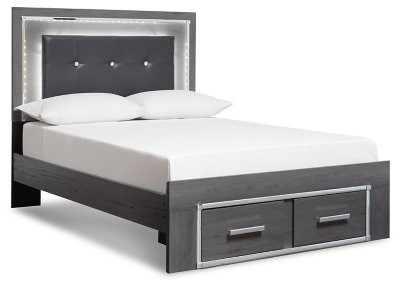 Lodanna Full Panel Storage Bed and Dresser - Image 3