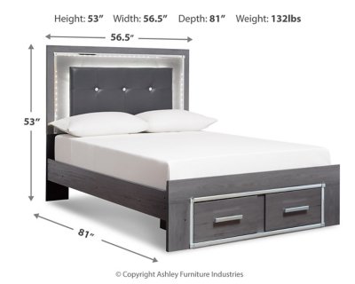 Lodanna Full Storage Bed, Chest and Nightstand - Image 6