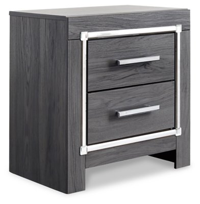 Lodanna Queen Panel Storage Bed with Mirrored Dresser and Nightstand - Image 3
