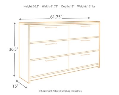 Baystorm Twin Panel Bed and Dresser - Image 7