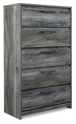 Baystorm Twin Panel Headboard Bed, Dresser, Mirror and Nightstand - Image 3