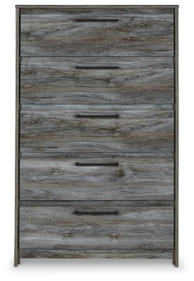 Baystorm Twin Panel Headboard Bed, Dresser, Mirror and Nightstand - Image 5