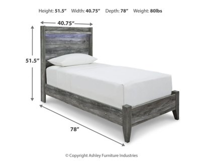 Baystorm Twin Panel Bed - Image 6