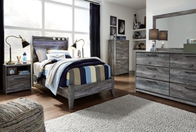 Baystorm Twin Panel Bed and Dresser - Image 10