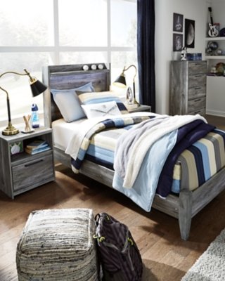 Baystorm Twin Panel Bed and Dresser - Image 11