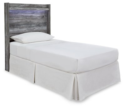 Baystorm Twin Panel Headboard Bed, Dresser, Mirror and Nightstand - Image 7