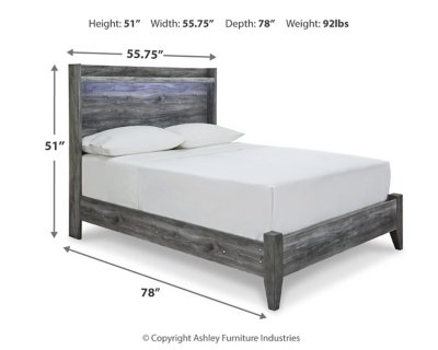 Baystorm Full Panel Bed, Dresser, Mirror and Nightstand - Image 6