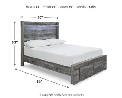 Baystorm Full Panel Storage Bed, Dresser and Nightstand - Image 15