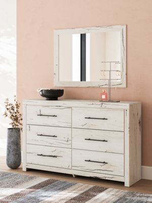 Lawroy King Panel Storage Bed, Dresser and Mirror - Image 17