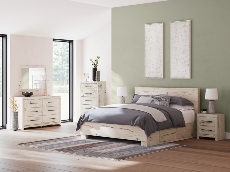 Lawroy King Panel Bed with Storage - Image 10