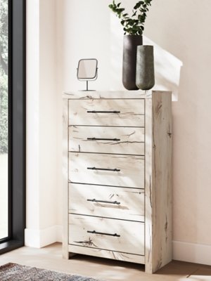 Lawroy King Panel Storage Bed, Dresser, Mirror, Chest and 2 Nightstands - Image 33
