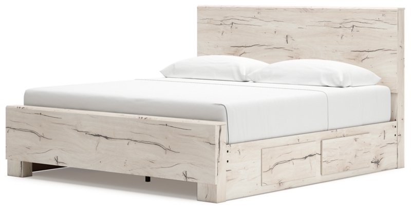 Lawroy King Panel Bed with Storage - Image 4