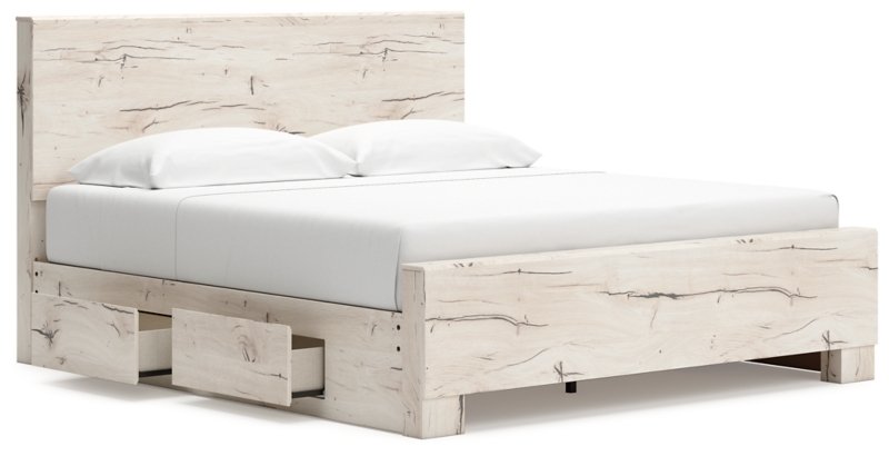 Lawroy King Panel Bed with Storage - Image 3