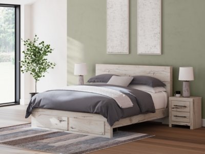 Lawroy King Panel Storage Bed, Dresser, Mirror, Chest and 2 Nightstands - Image 34