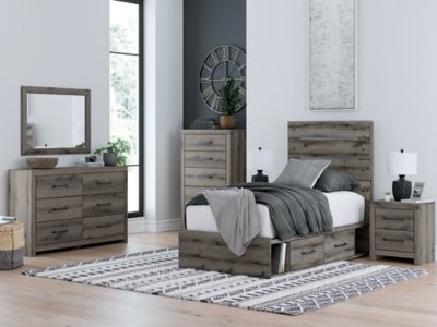 Fondenlane Twin Panel Storage Bed - Image 11