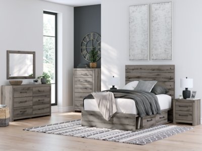 Fondenlane Full Panel Storage Bed - Image 11
