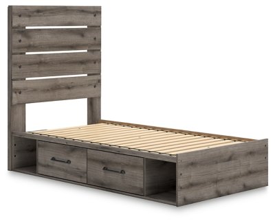 Fondenlane Twin Panel Storage Bed - Image 4