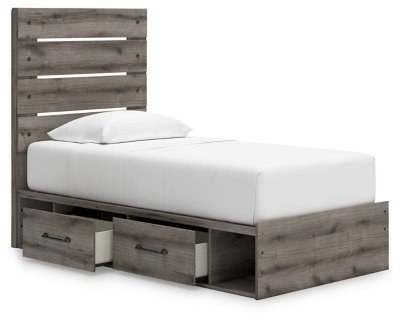 Fondenlane Twin Panel Storage Bed - Image 5