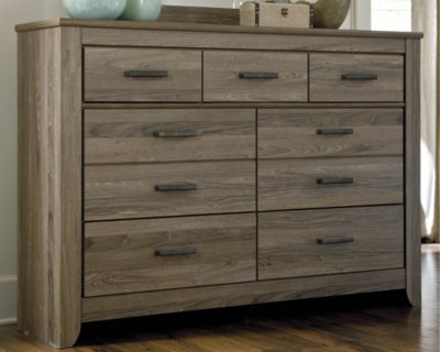 Zelen Queen Panel Bed and Dresser - Image 5