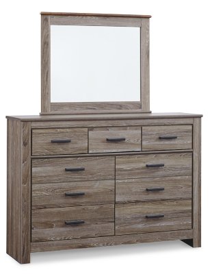 Zelen Full Panel Bed, Dresser and Mirror - Image 4