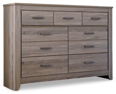 Zelen Queen Panel Bed and Dresser - Image 4