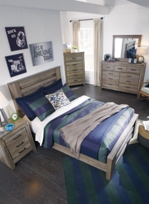 Zelen Full Panel Bed - Image 8