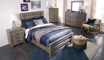 Zelen Full Panel Bed - Image 9