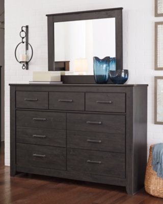 Brinxton King Panel Bed, Dresser, Mirror, Chest and Nightstand - Image 10