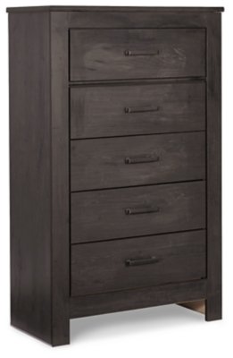Brinxton King Panel Bed, Dresser, Mirror, Chest and Nightstand - Image 4